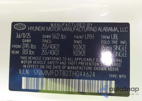 2026 Genesis Gv70 2.5T Sport Prestige z USA, uszkodzony, nr VIN 5NMMFDTB2TH044624